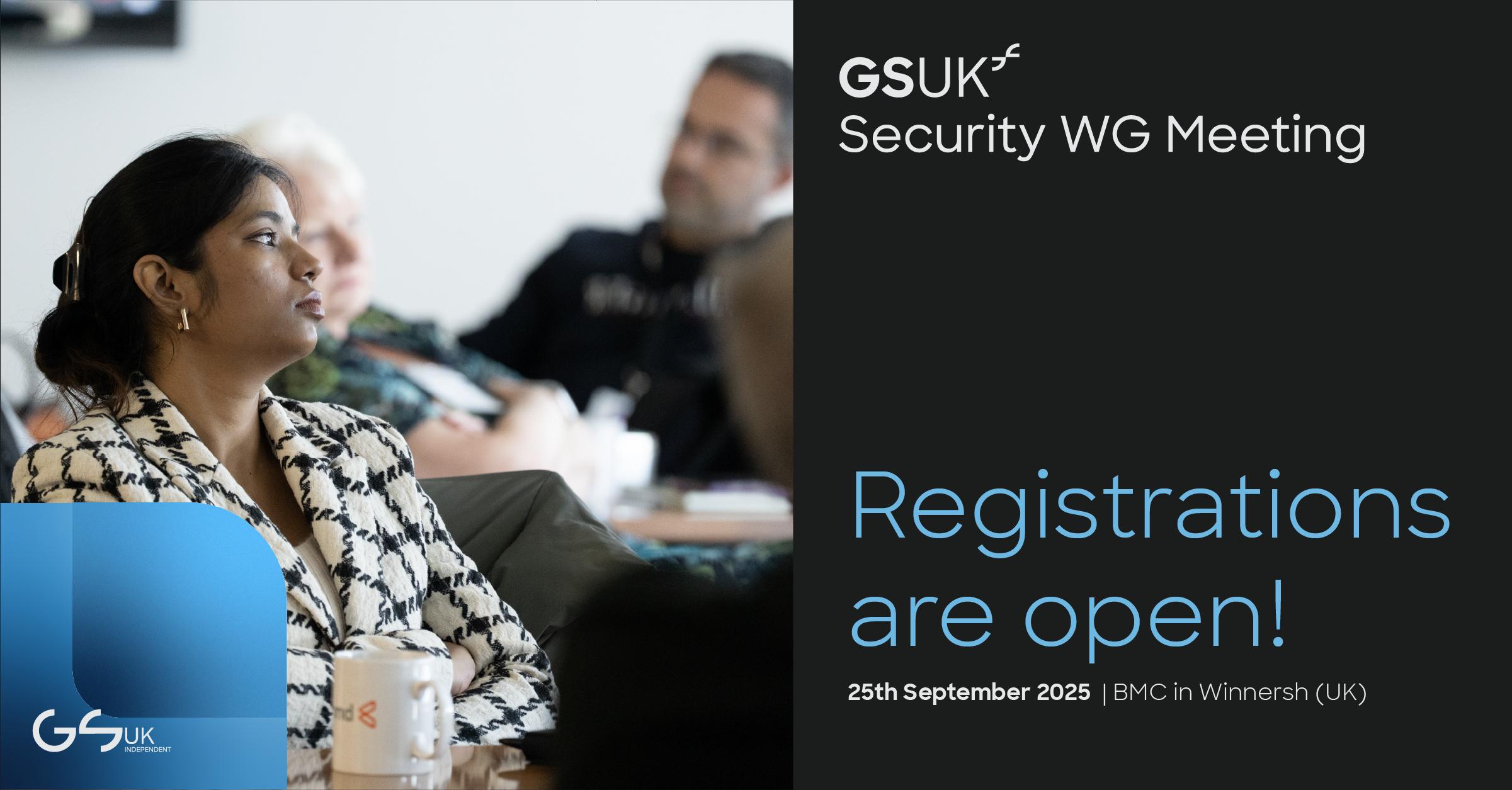 GSUK Security Working Group Meeting - Thursday 25th September 2025